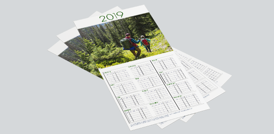 Cheap Magnet Calendars Printing